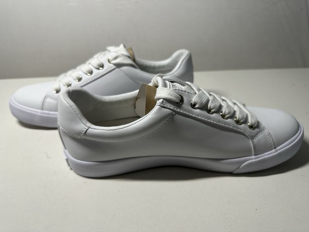 Nine West Women's Layna3 Sneaker White Sz 7.5